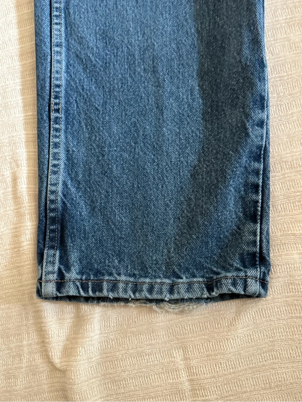 Wrangler Men's Blue Straight-Leg Jeans